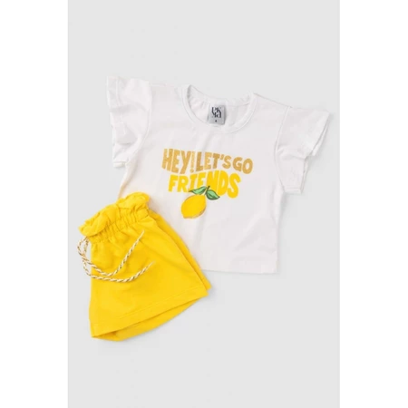 Conjunto infantil feminino let's go friends