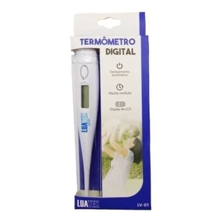Termometro Digital Display LCD Desligamento Automatico Rapida Medição