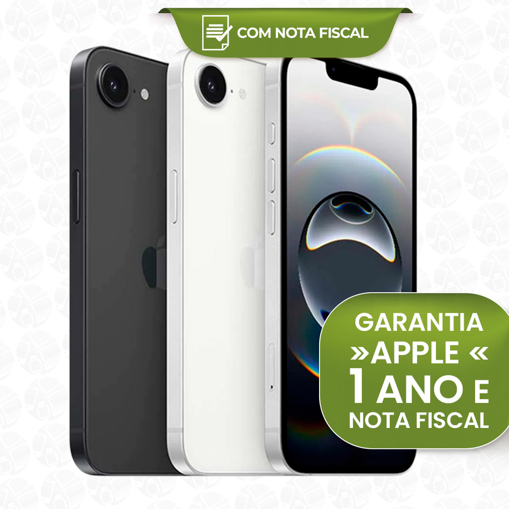 Celular iPhone 16e 128GB Original Novo Lacrado com Garantia Apple de 1 ano