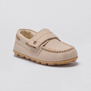 Sapato Mocassim Infantil Menino Masculino Pequito Pajem Festa Bege Marrom Marinho