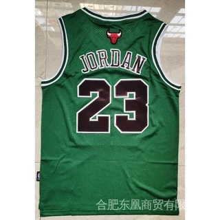 [10 Estilos] Camisa Nba Masculina Do Chicago bulls no . 23 Basquete Verde Retro
