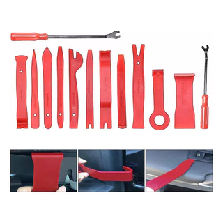 13 Peças Ferramenta De Remoção De Guarnição Kit De Instalação De Acabamento De Áudio Da Porta Do Painel Carro