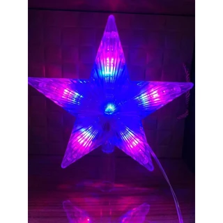 Enfeite de Natal - Ponteira Estrela de LED - Bivolt