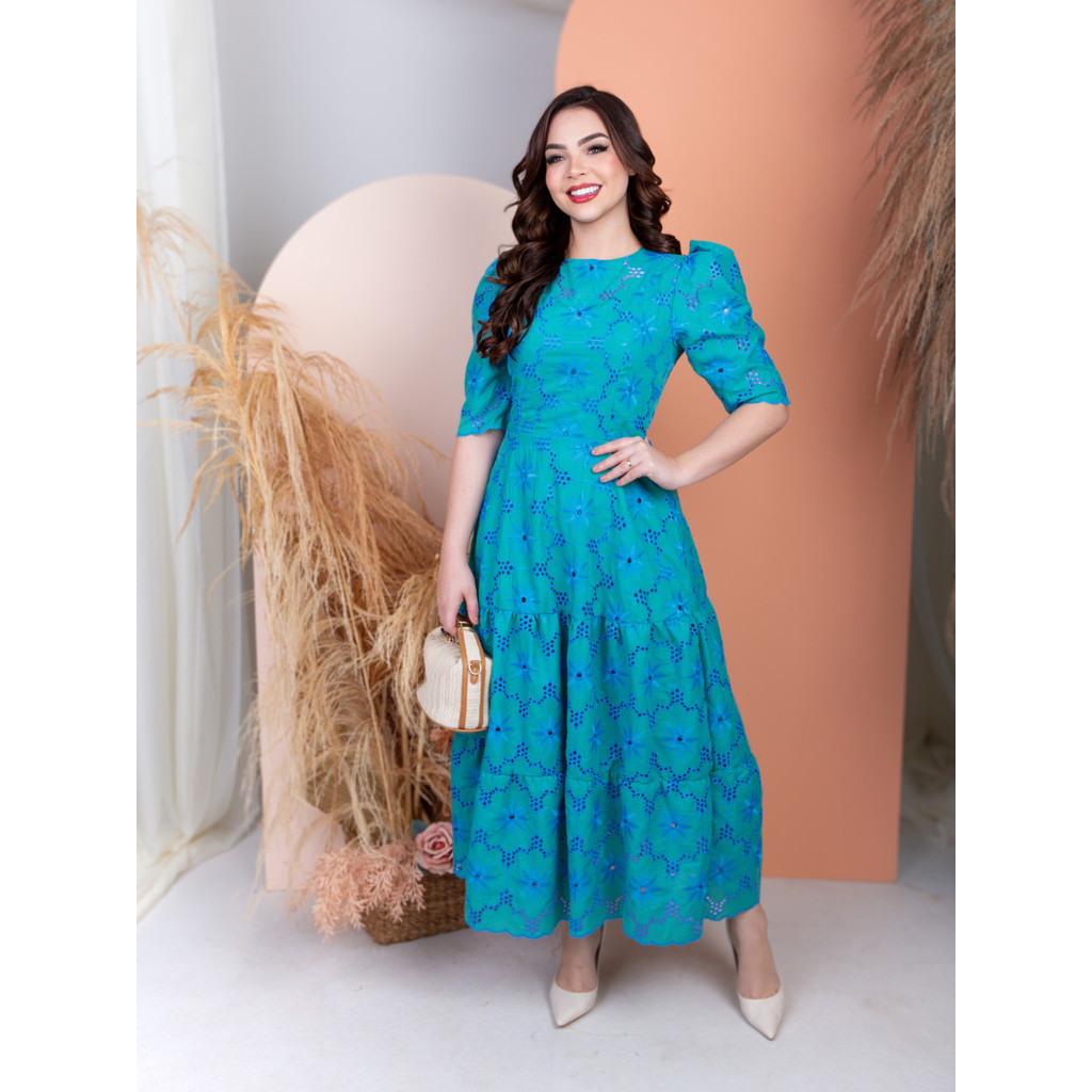 Vestido Manga 3 4 Social na Black Friday 2025 | BuscaProdutos