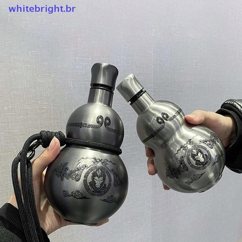 WT Wukong Tema Cabaça Estilo 500ml Garrafa De Água Copo De Isolamento Térmico Jogo Hobby Cosplay Portátil Esporte Ao Ar 