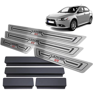 Soleira de Porta Lancer Gt 2008 até 2019 - Aço Inox