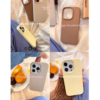 Nova Capa De Silicone Líquido Oficial De Cor Marrom Para iPhone 11 12 13 14 15 16 Pro Max 15plus 7 + 8plus X XR XSMAX Pr
