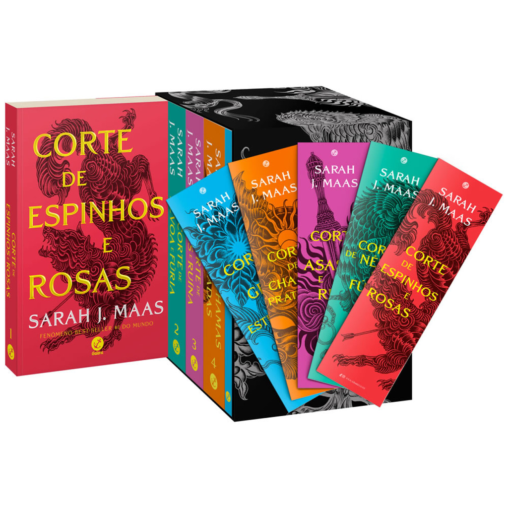 BOX CORTE DE ESPINHOS E ROSAS (NOVAS CAPAS) ACOMPANHA MARCADORES