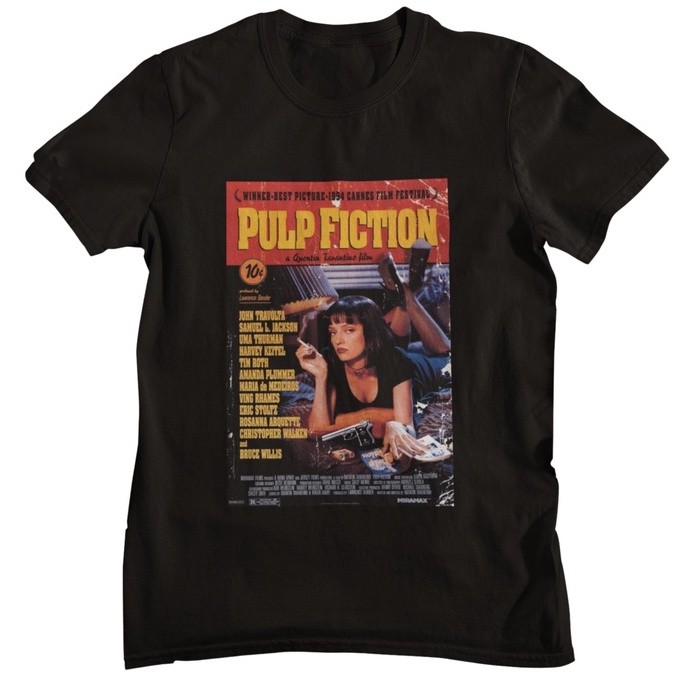Camiseta Pulp Fiction De Hombre Original: Compra Online En Oferta