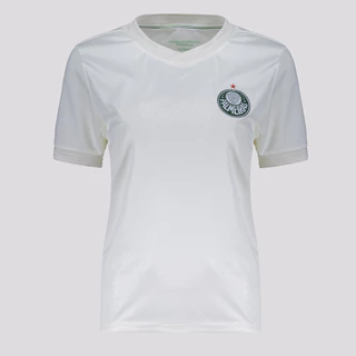 Camisa Palmeiras Home II Feminina Off White