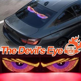 Display De Pára-Brisa LED Flexível Para Carros Com Olhos De Demônio Piscantes Animadosgeneral Motors Luz Dinâmica Do Dia
