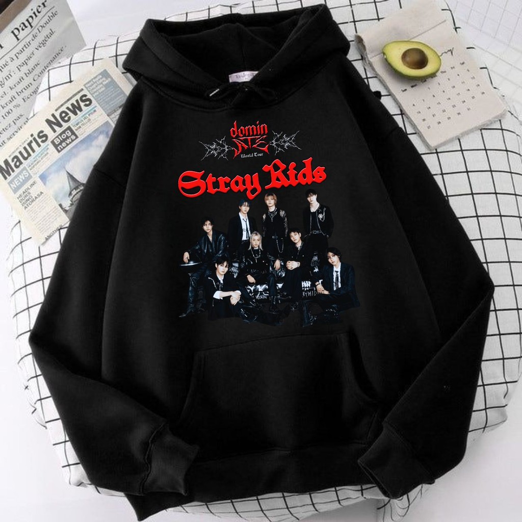Moletom Stray Kids Dominate World Tour Pop Coreano Skz Show Debut