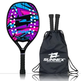 Raquete Beach Tennis Sunnex Thunder Reforço em Carbono 3K 03 em Oferta na Shopee