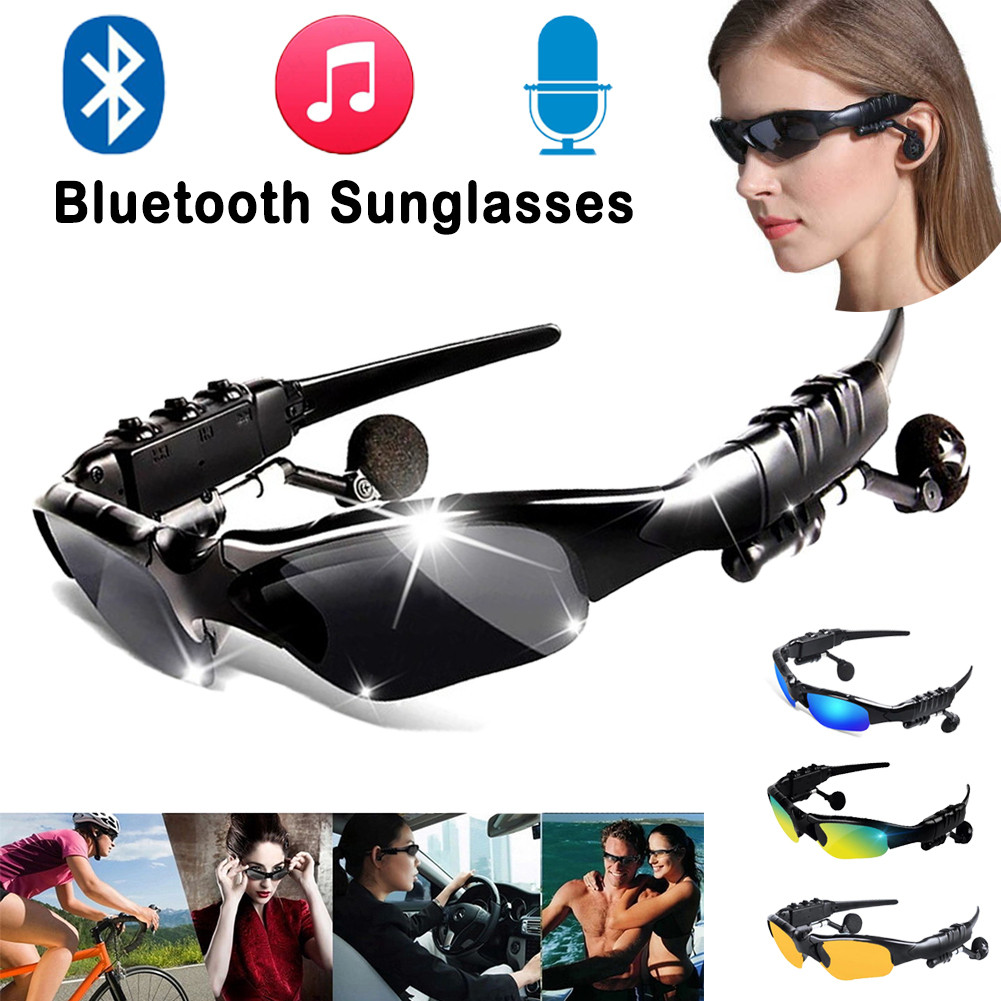 Óculos De Sol Multifuncionais Polarizados Com Fone De Ouvido Bluetooth ...