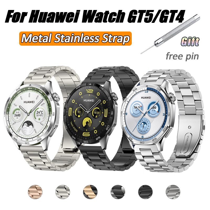 HUAWEI WATCH GT 4 ステンレススチール Relógio SmartWatch Huawei Watch GT4 46mm, 1,43