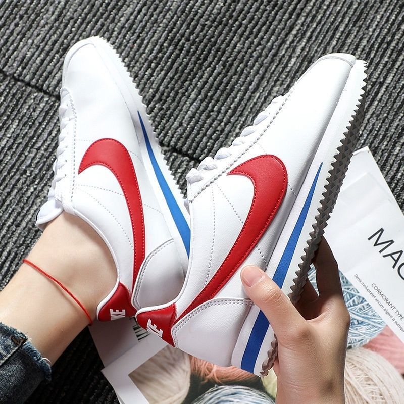 Forrest Gump tênis leve respirável clássico sapatos brancos Retro na moda tênis de corrida esportes casal sapatos Campus