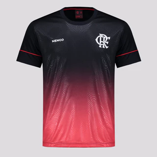 Camisa Flamengo Canastra Preta e Vermelha
