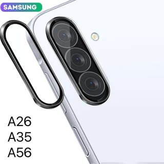 Kit Película Protetora de Lentes de câmera de metal para samsung A26 A36 A56