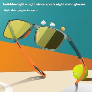 Óculos De Sol Polarizadores Com Visão Noturna , Polarizados Esportivos Para Ciclismo Ao Ar Livre Masculino