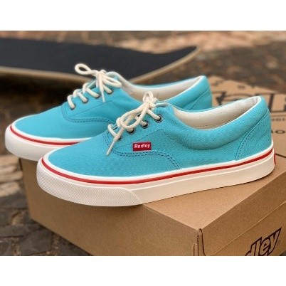 Tênis Redley Ir 10 Originals Clássico Summer Azul Branco Preto + Envio ...