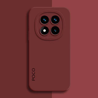 Doces Caixa De Telefone Para POCO X7 X6 X5 X4 X3 Pro GT X6 Neo X3 NFC X2 Caso À Prova De Choque Silicone Líquido Capa Ma