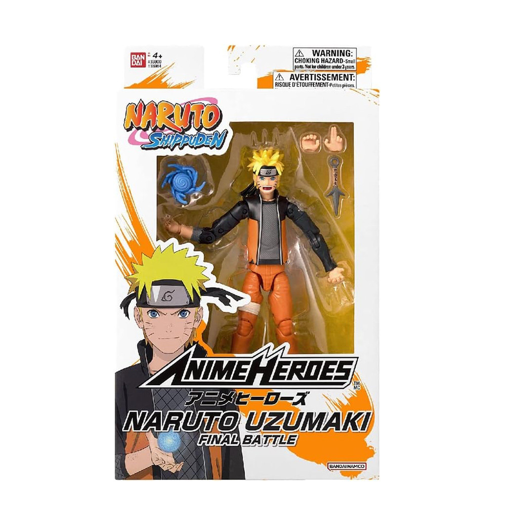 Boneco Articulado Naruto Uzumaki Batalha Final Bandai F0102-9 | Shopee ...