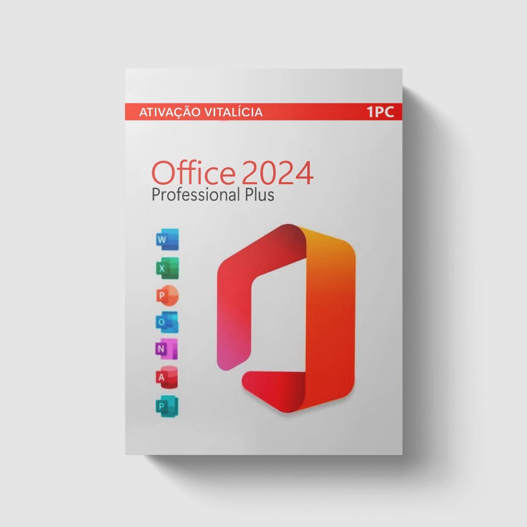 Pacote Office 2024 Pro Plus (VITALICIO)