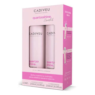 Kit Shampoo Condicionador Cadiveu Quartzo Shine By Boca Rosa