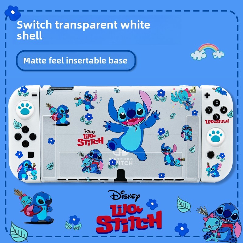Caso Nintendo Switch OLED Protetor Stitch NS Plug in Base Matte Split ...
