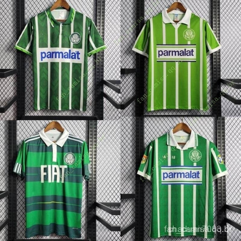 Camisa Retro 1996 92/93 93/94 10/11 Palmeiras Retro Home I PEMLS Camisa De Futebol 1YOH
