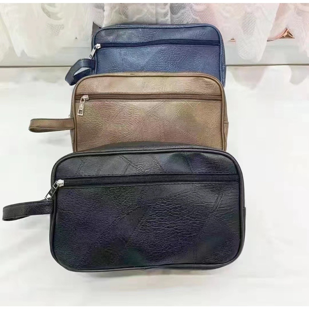 Bolsa de viagem de couro da moda, bolsa de armazenamento de grande capacidade