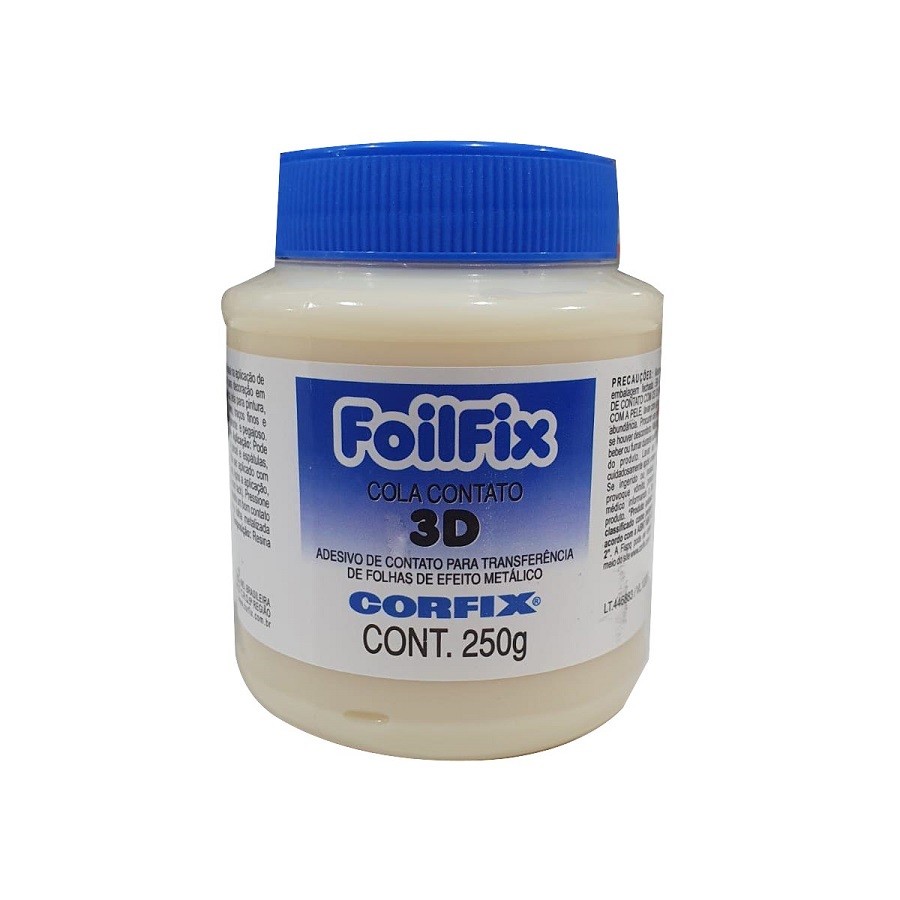 Cola De Contato 3d Foil Fix 250g Corfix | Shopee Brasil