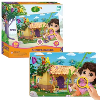 Quebra-cabeça Secreto Dora Aventureira - 0343 Nig Brinquedos