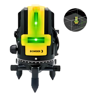 Nível Laser Verde 2 Linhas Uso Externo/interno Recarregável