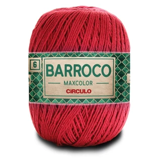 Fio Barroco Maxcolor N°6 200g 226M 100% Algodão 885 Tex - Círculo em Oferta na Shopee