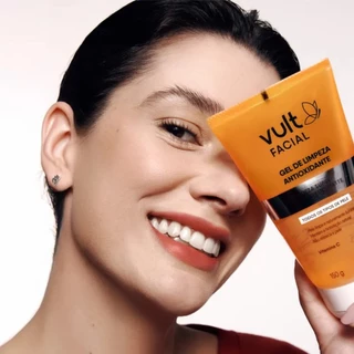 Gel De Limpeza Facial Antioxidante Vitamina C - Vult 150g
