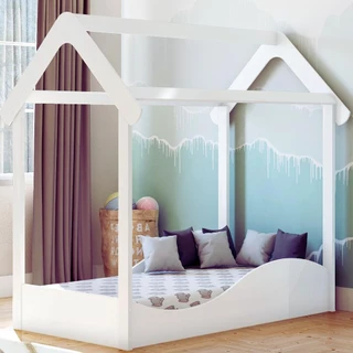 Mini Cama Montessoriana Uli 100% MDF - Móveis Peroba