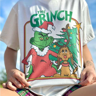 Camiseta Grinch e Max Natal Lançamento Envio imediato