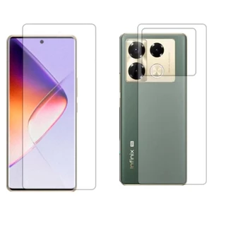 Película Gel Para Infinix Note 40 5G/ Note 40 Pro 5G / Note 40 Pro+ 5G - Frente e Verso
