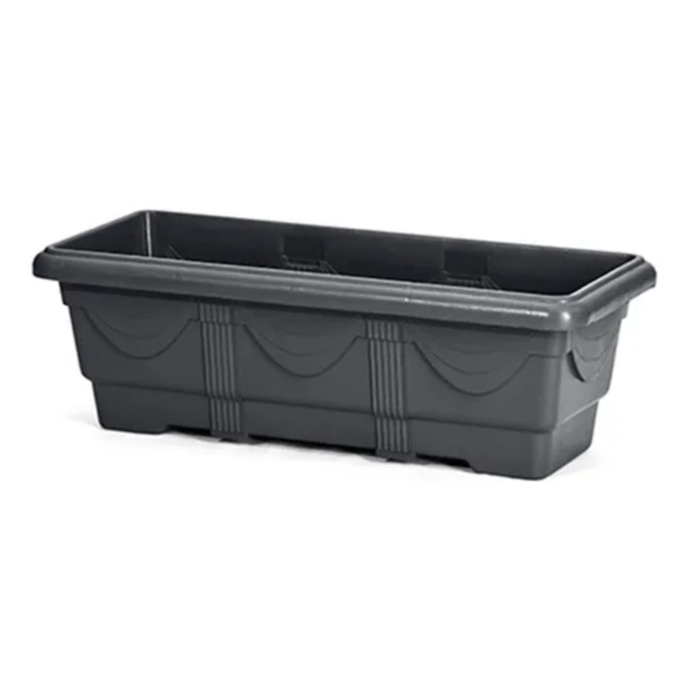 Jardineira Para Mini Horta Preto 50cm Nutriplan S Prato | Shopee Brasil