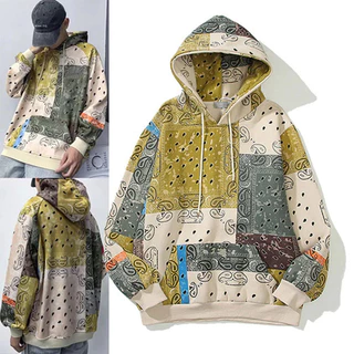Masculino Feminino Algodão High Street Primavera Outono Inverno Moletom Com Capuz Marca Hip Hop Kanye west 2024