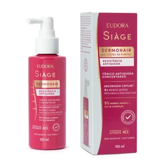 Tônico Concentrado Siàge Dermo Hair Resistência Antiqueda 100ml - Eudora