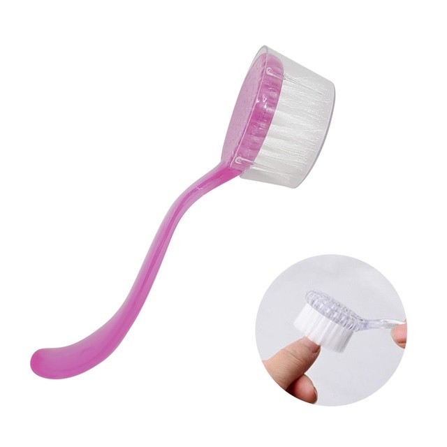 Escova Para Unhas Limpeza De Pó Gel Manicure Pedicure