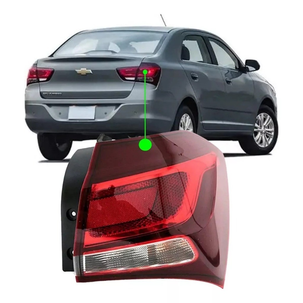 LANTERNA TRASEIRA COBALT 2017 2018 2019 A 2022 CANTO ORIGINAL | Shopee ...