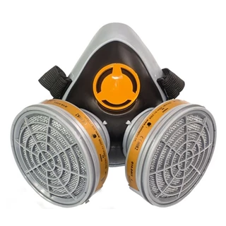 Respirador Semifacial Júpiter Para Dois Filtros Delta Plus em Oferta na Shopee