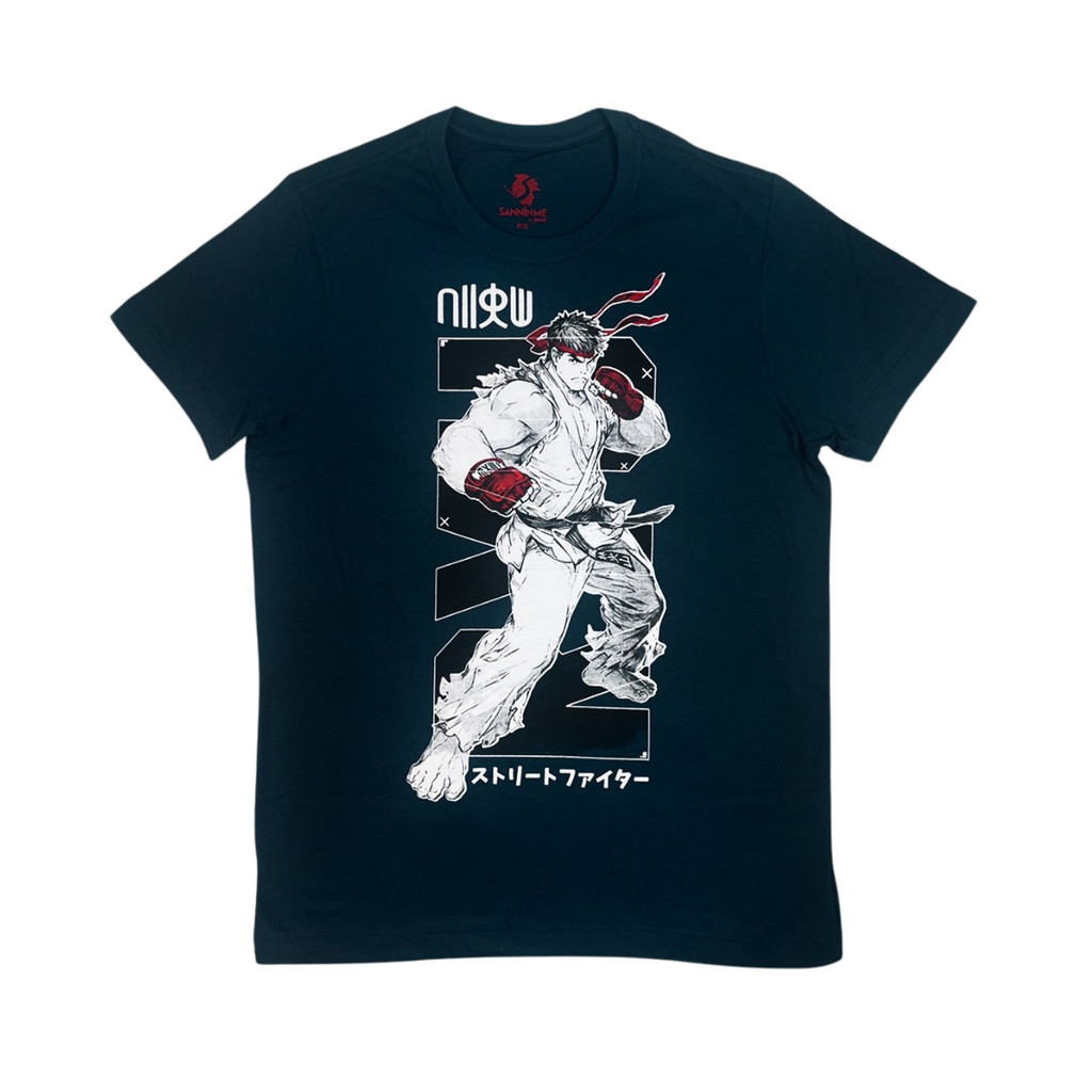 Camiseta Street Fighter Ryu | Shopee Brasil