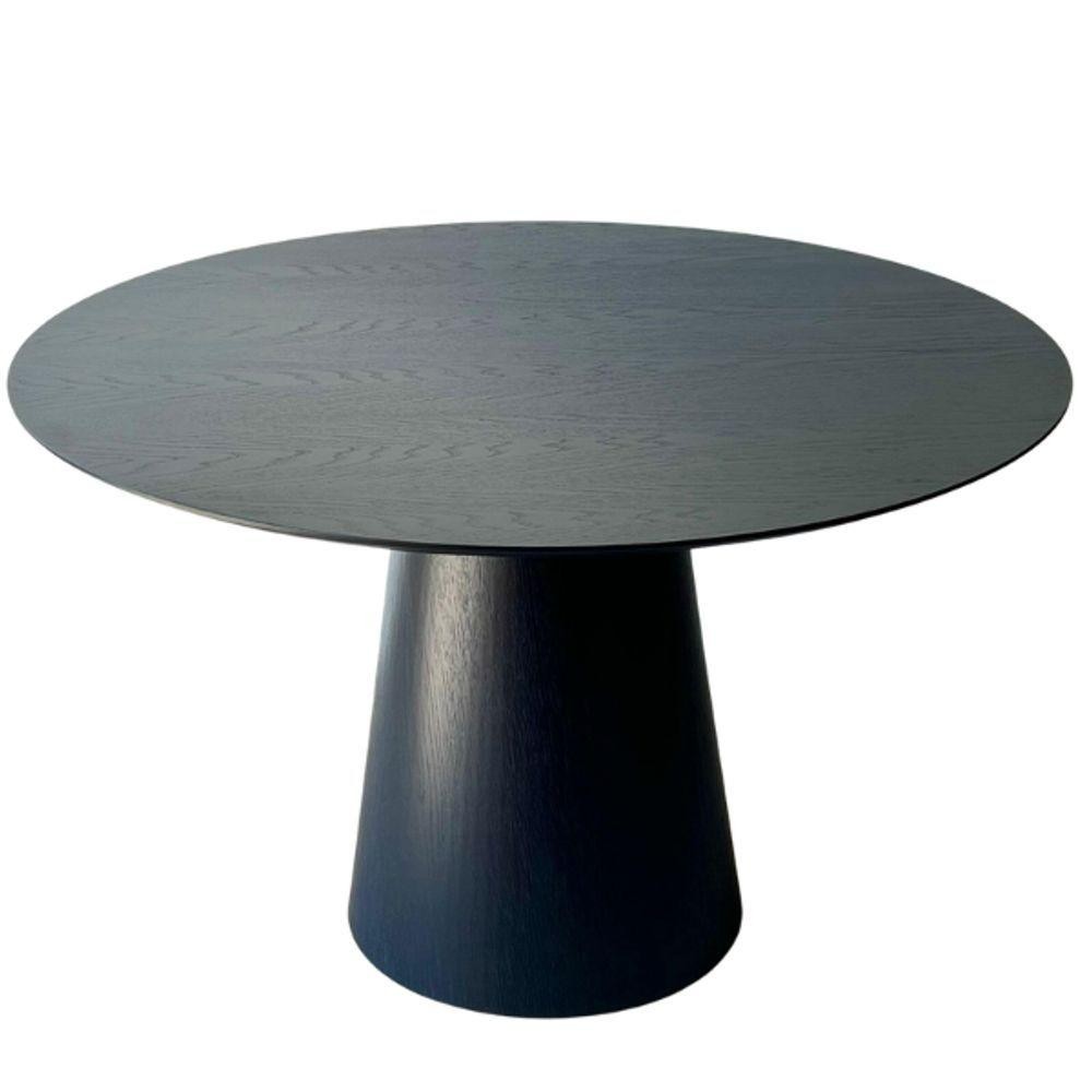 Mesa De Jantar Cone Redonda Cm Base Madeira Bano Tampo Bano Shopee Brasil