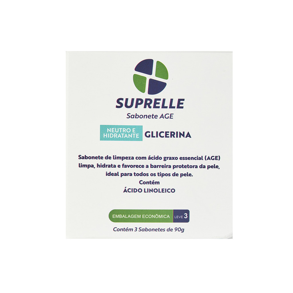 Sabonete Suprelle Glicerina Age 90G L3 | Shopee Brasil