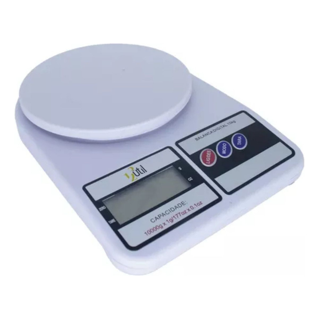 Balança Cozinha Culinária Digital Pesar Alimento Até 10kg | Shopee Brasil