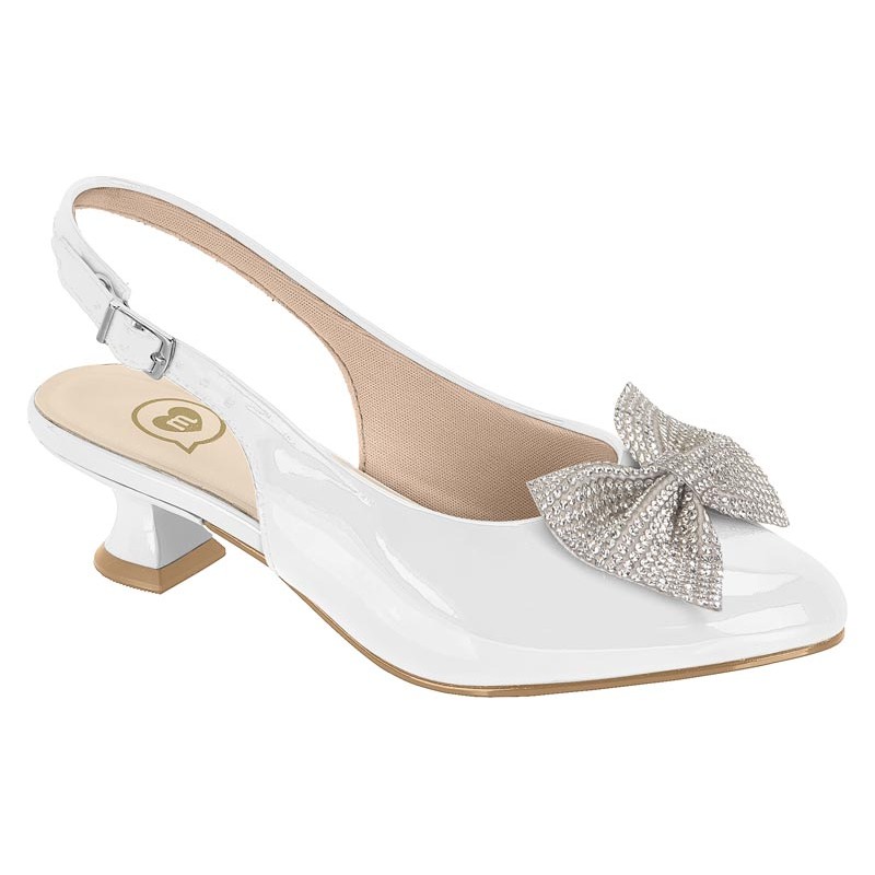 Sapato Scarpin Verniz Premium Infantil Molekinha Juvenil Slingback